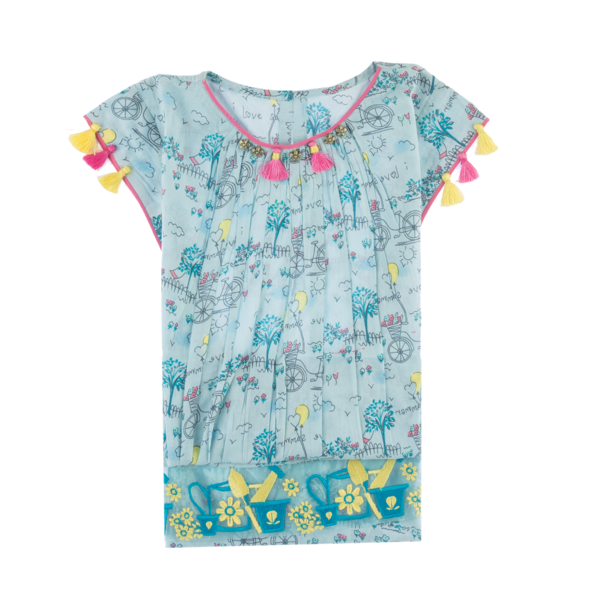 Komal's KAA-00965 Printed Kurti