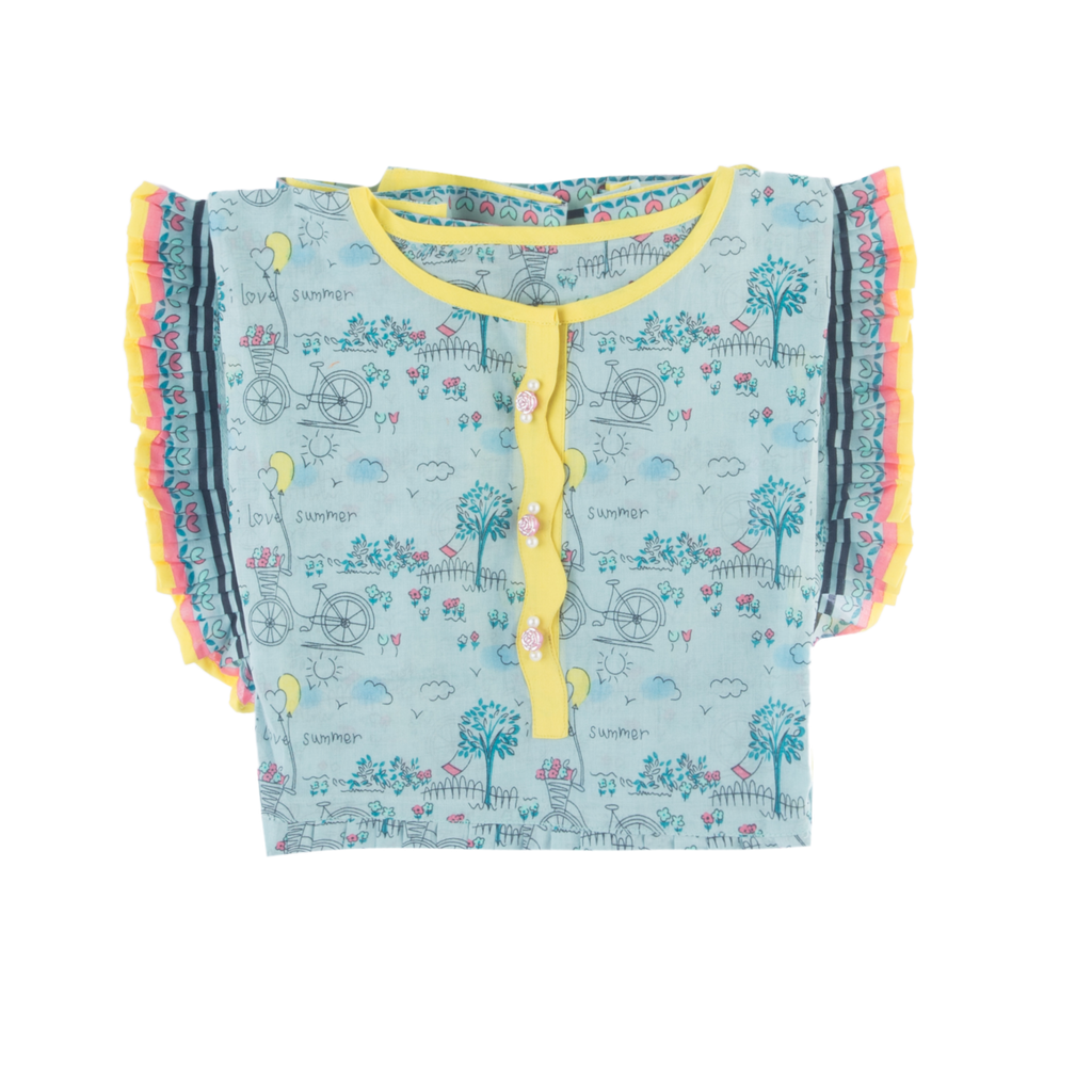 Komal's KAA-01046 Printed Kurti