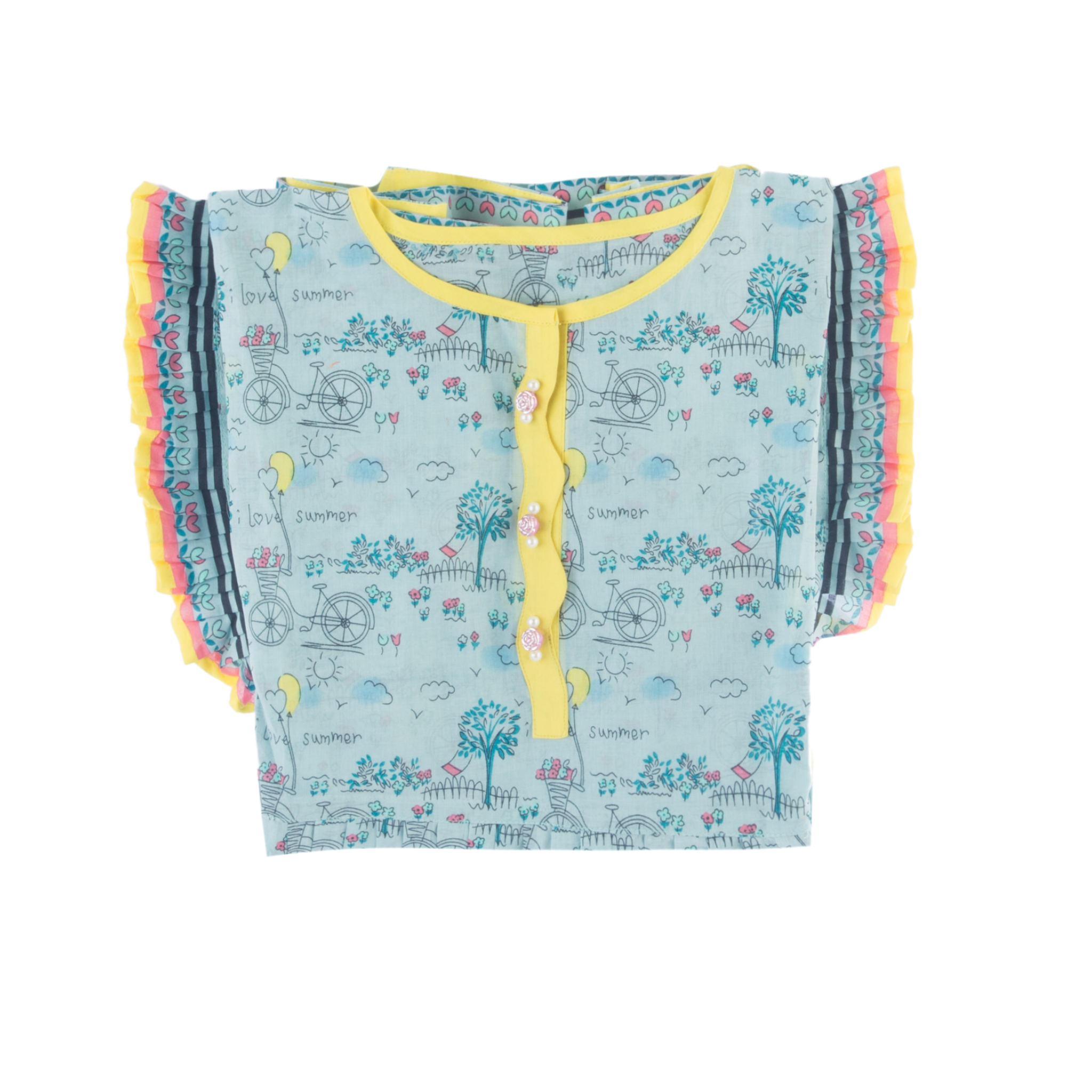 Komal's KAA-01046 Printed Kurti