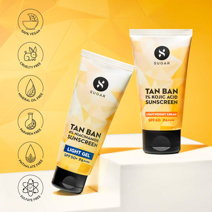 Tan Ban 1% Kojic Acid Sunscreen