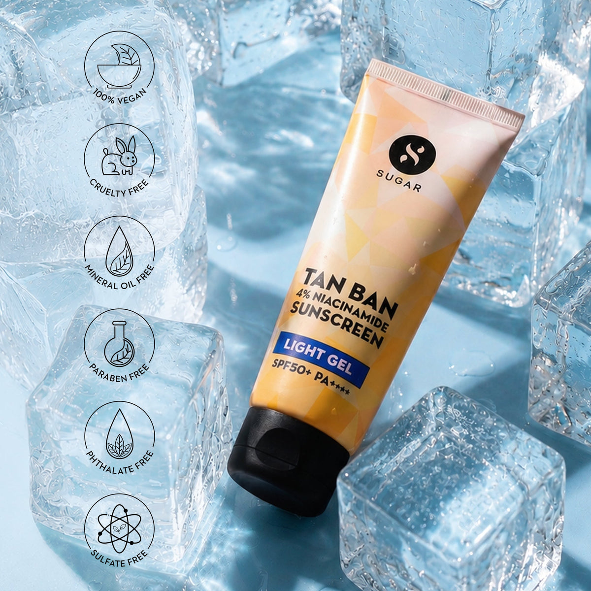 Tan Ban 4% Niacinamide Sunscreen Light Gel 10 ML (Mini)