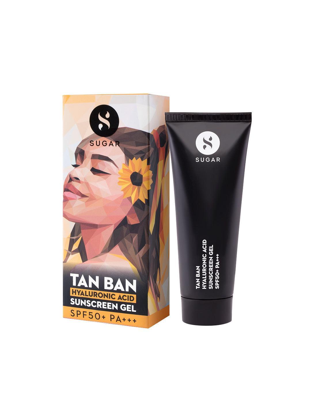 Tan Ban Hyaluronic Acid Sunscreen Gel with SPF 50+ PA+++