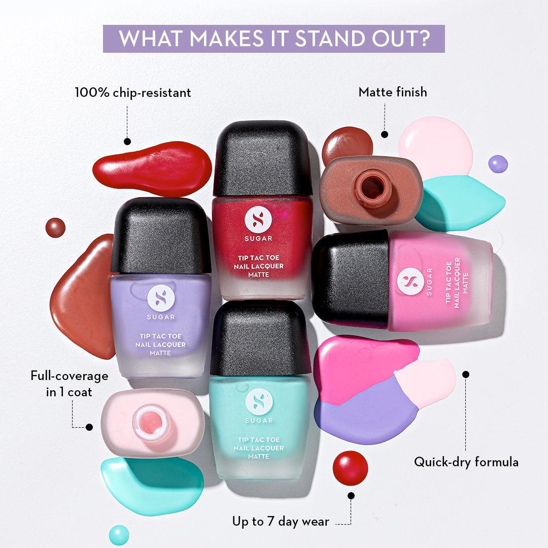 Tip Tac Toe Nail Lacquer Matte (TOI)