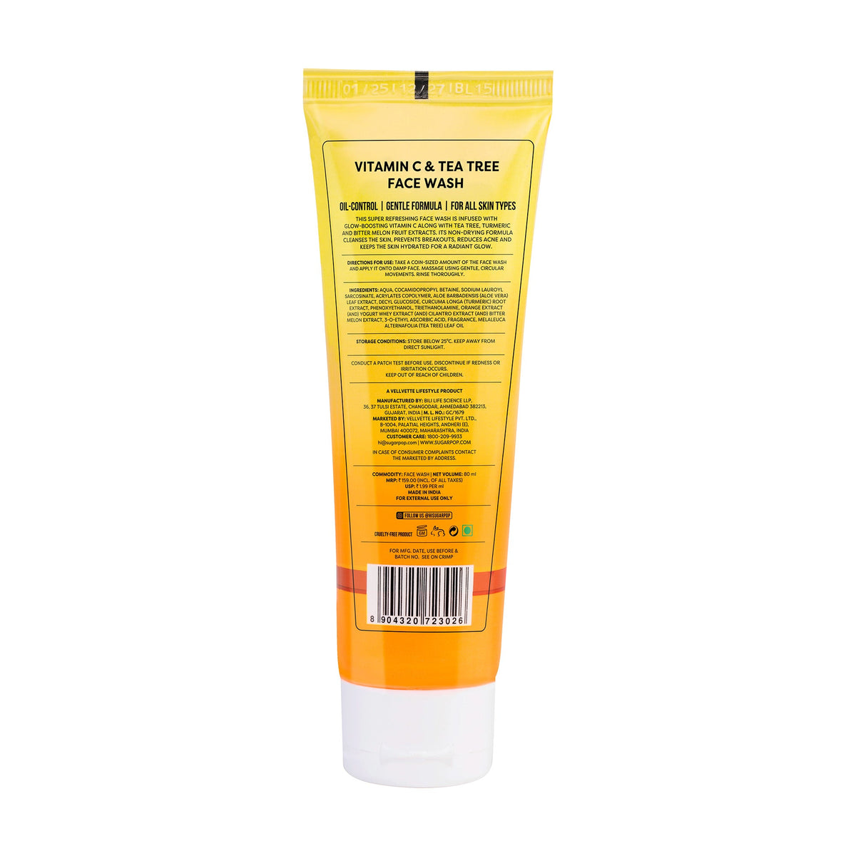 Vitamin C & Tea Tree Face Wash