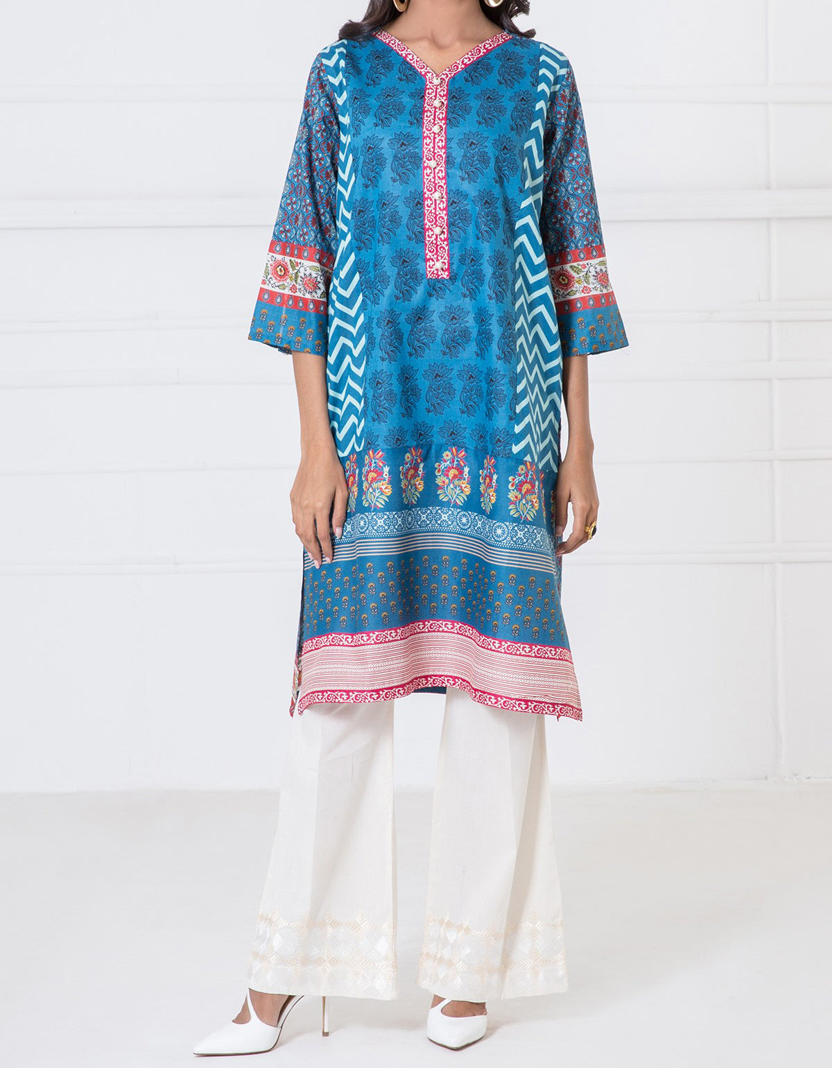 Komal's WKP17401 Printed Kurti