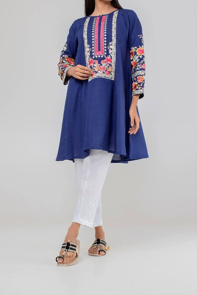 Komal's KETE-K18402 Embroidered Flare Kurti