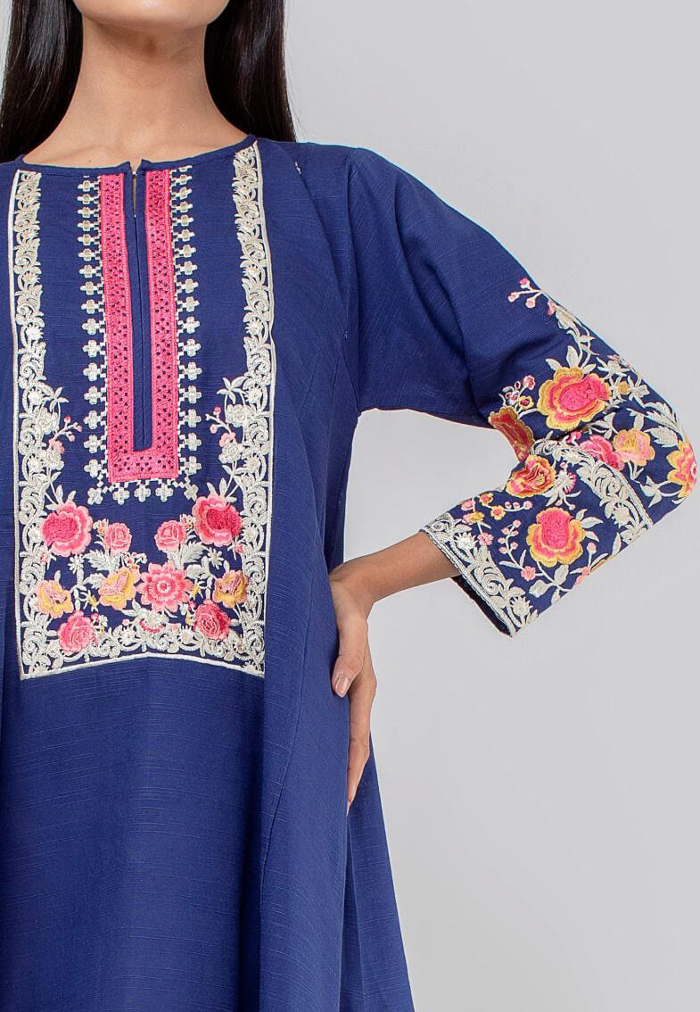 Komal's KETE-K18402 Embroidered Flare Kurti