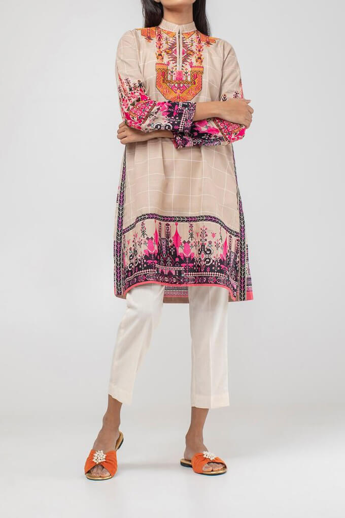 Komal's KETPE-K18404 Embroidered Kurti