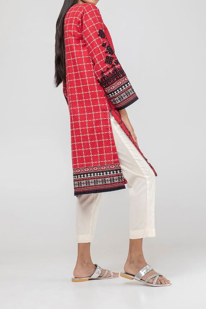 Komal's Embroidered Straight Kurti