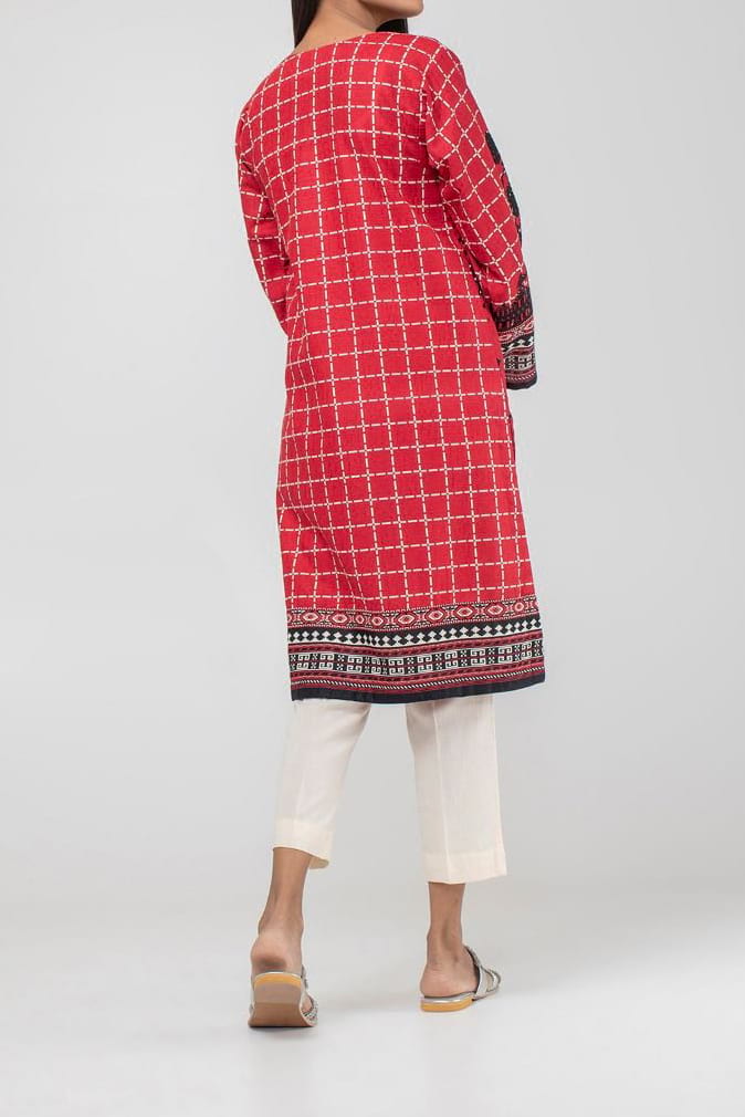 Komal's Embroidered Straight Kurti