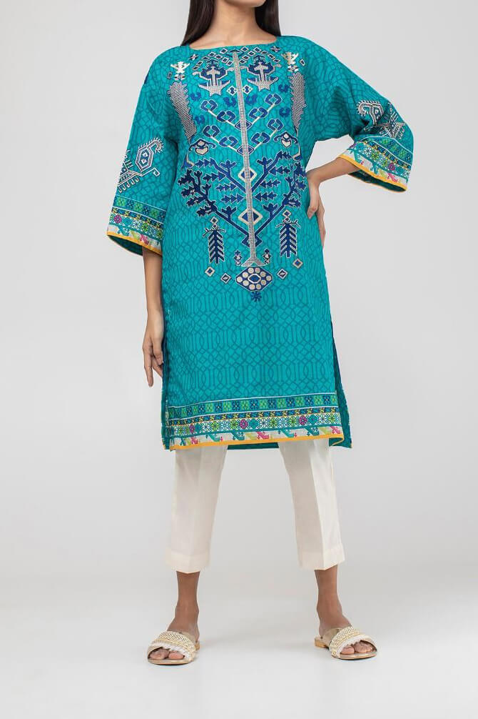 Komal's KETPE-K18407 Embroidered Kurti