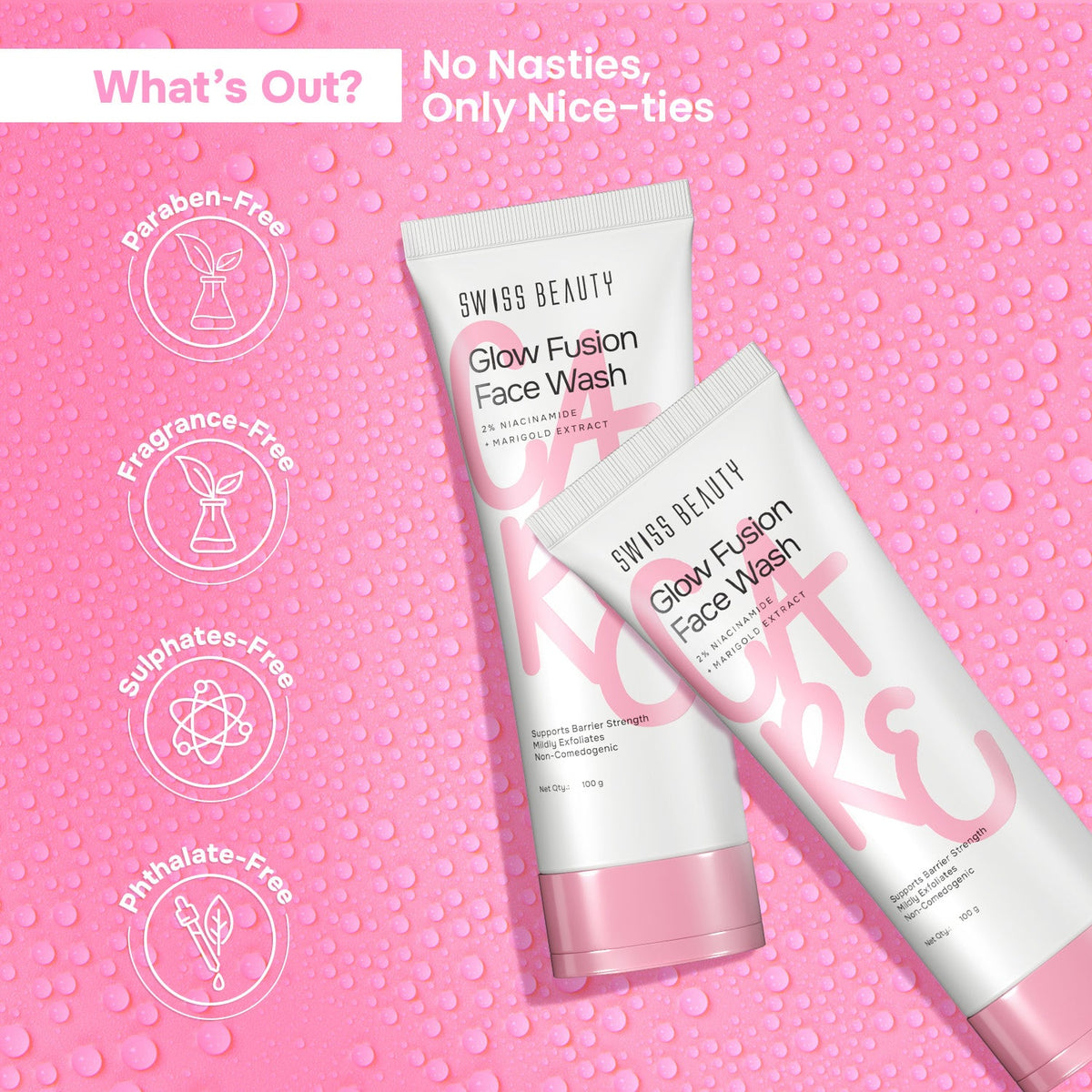 Care Glow Fusion Face Wash