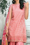 Komal's FE-61 Embroidered Chiffon 3PC Suit