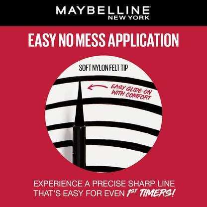 Maybelline New York Tattoo Liner 48H Dip In, Black, 2.1 gm